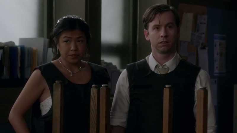 Leona, you go back out to the hall