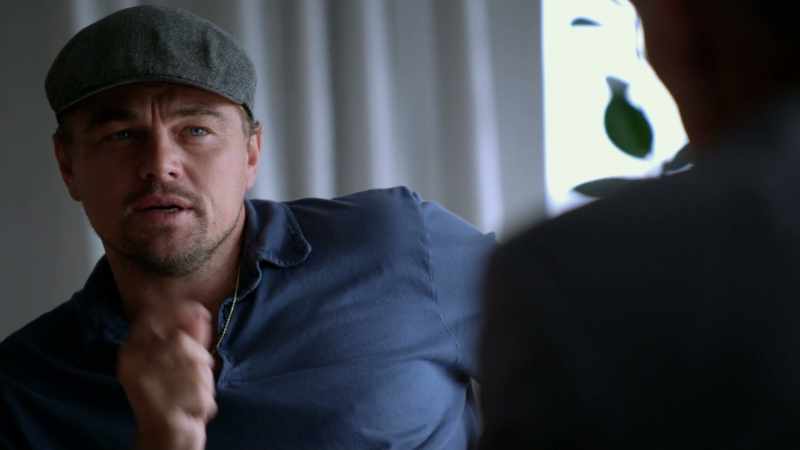 LEONARDO DICAPRIO: BECAUSE, BECAUSE OF THE FACT THE ICE