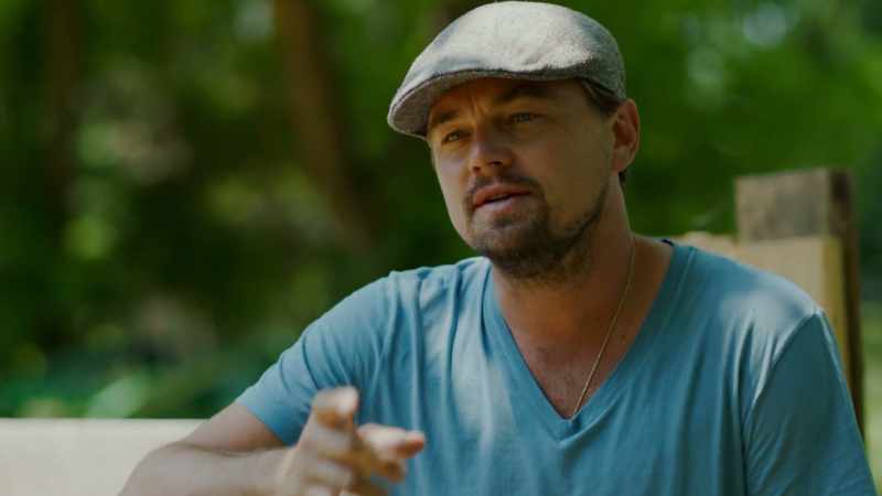 LEONARDO DICAPRIO: DO YOU, DO YOU AT ALL THINK THAT THAT'S