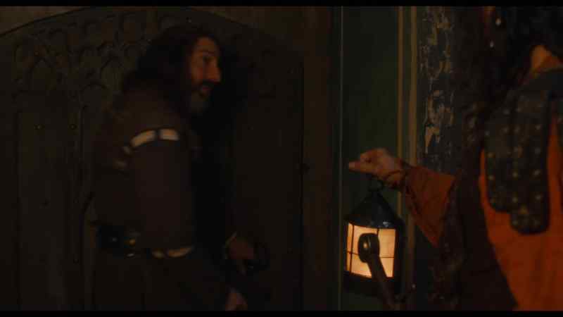 Leonardo doesn't want guests coming in here