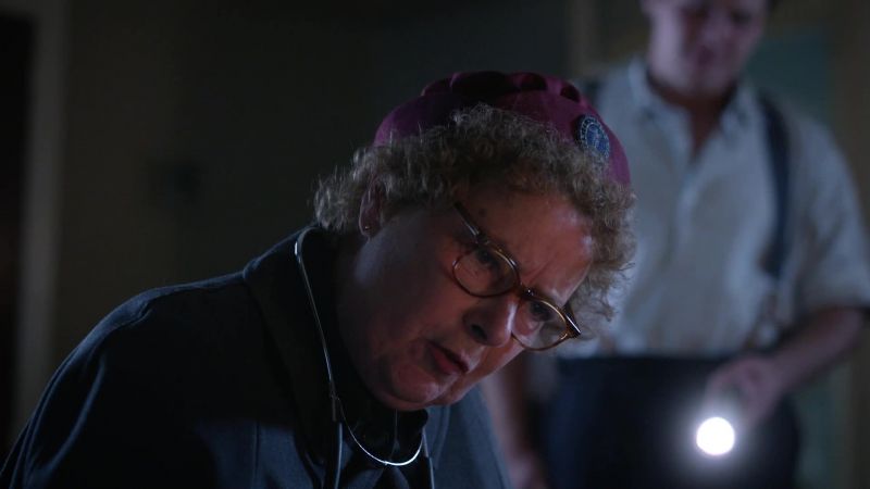 Leslie tells me you've had a headache