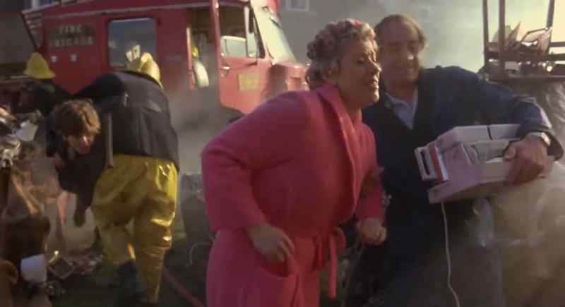 Let go! I've got to save it! - Don't be a fool, Diane!