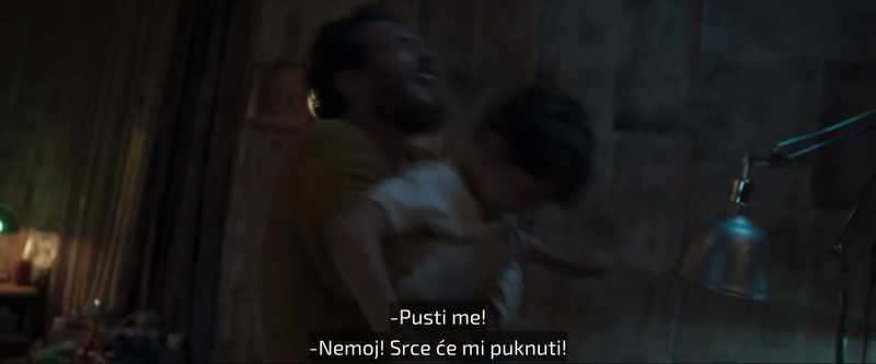 Let me go! Now! -Stop it, Ali! You're breaking my heart!