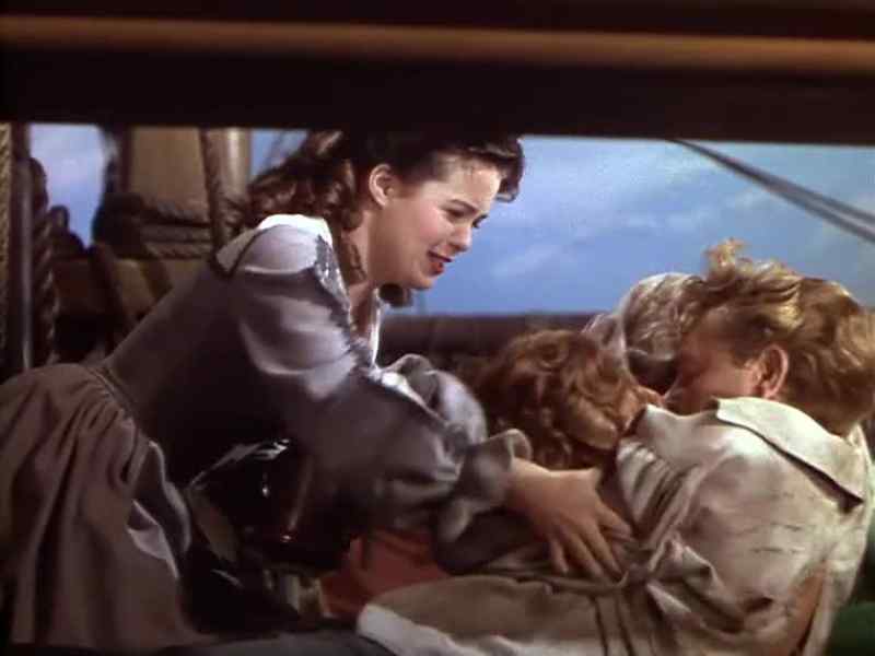 Let go of her, you brute! Let go!