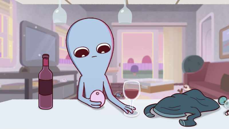 Let me guess. The vibrating creature is hiding
