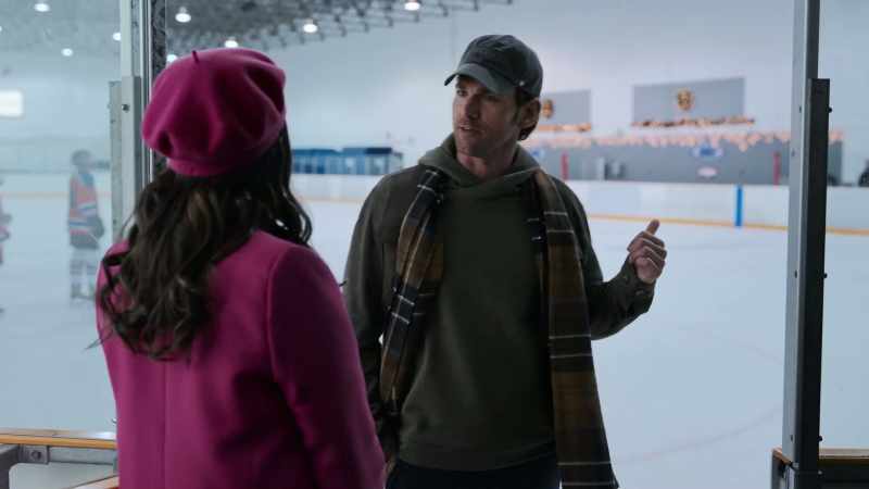 Let me just finish up my hockey practice