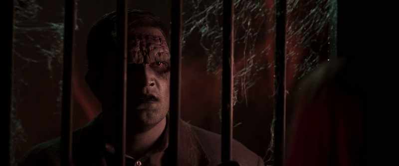 Let me out, and I will rip your father into a thousand