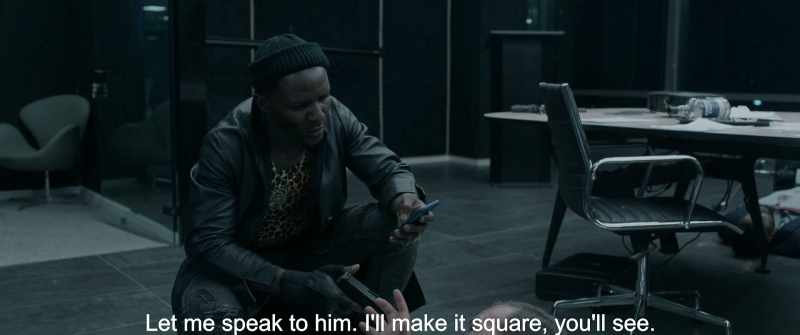 Let me speak to him. I'll make it square, you'll see