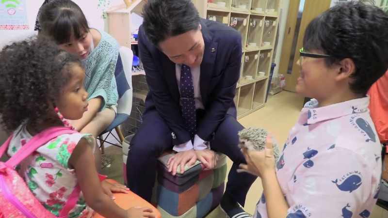 Let me tell you how to handle a hedgehog