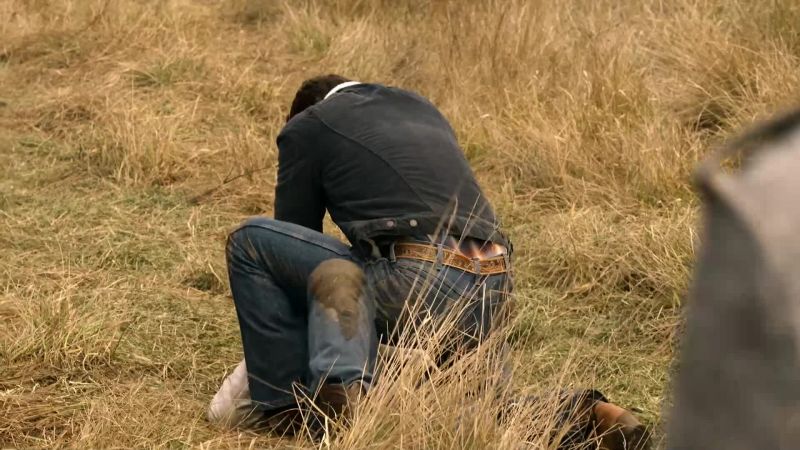 Let him up, Beau!