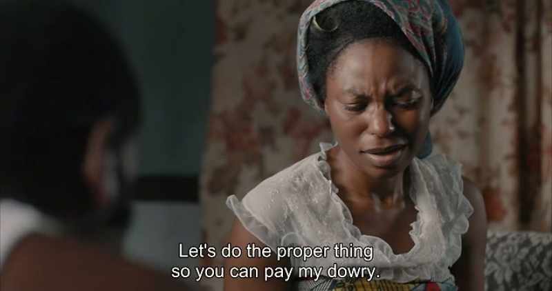 Let's do the proper thing so you can pay my dowry