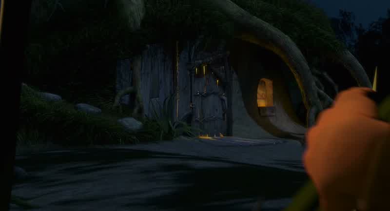 I think he's in hereAll right Lets get itHold on Do you know what that thing can do to youYeah He'll groan into your bones for his brainsWell actually that would be a giantNow Ogres huh they are much