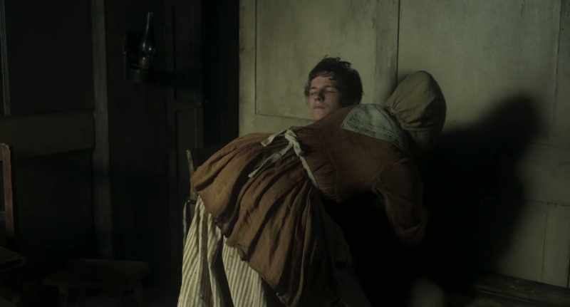 Let's get this off you. - (HE GROANS SOFTLY)
