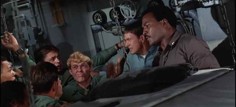 Let's get these men out of here. - Come on, men. Move it