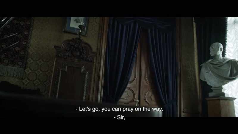 Let's go, you can pray on the way. - Sir
