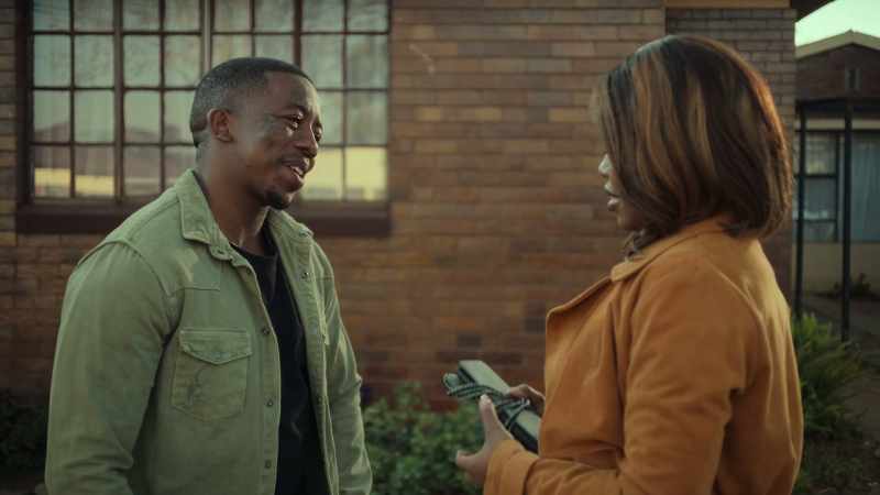 Let's go inside. Makhosi Mnisi is waiting