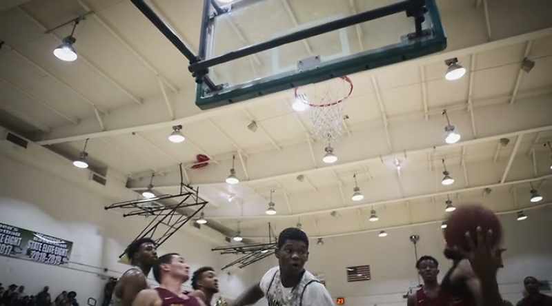 Let's go, L! - Bounce pass inside
