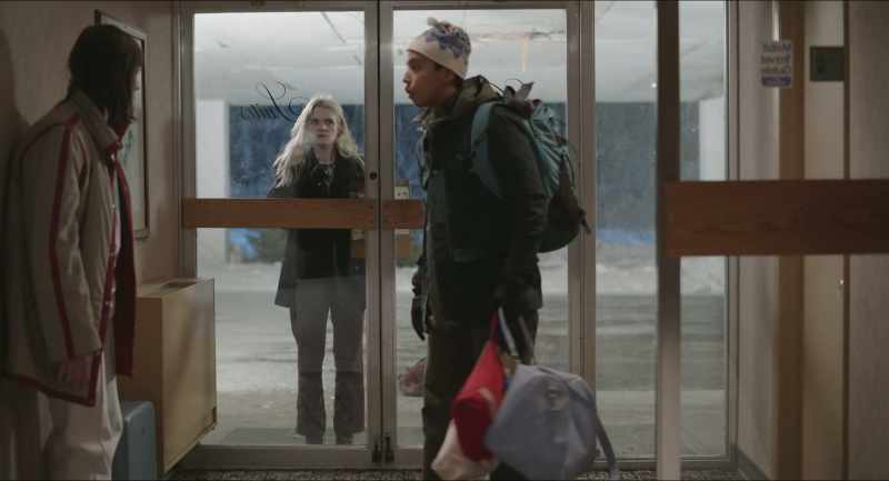 Let's go. -Open the fucking door!