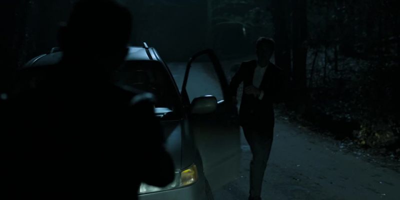 Let's go. Out of the car