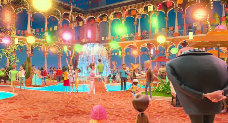 Okay Let's party huhBut first let's go over the rulesBecause what is fun without the rulesAgnes easy on the churrosEdith try not to kill anyone HaiMargoHello Mr Gru