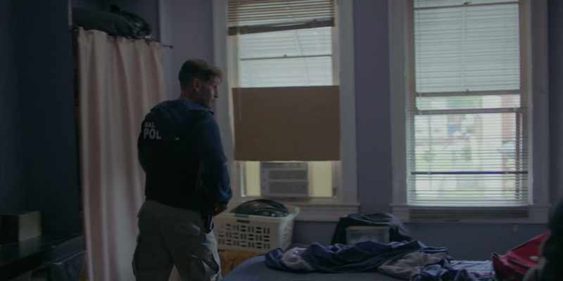 Let's go. Search that closet right there. Yeah?