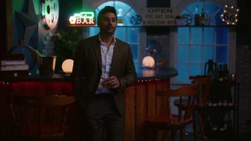 Let's have a drink. We're not going anywhere