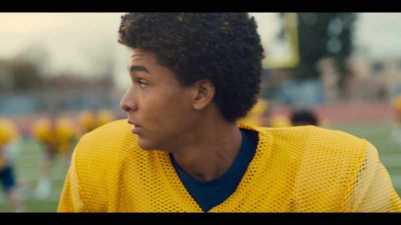 Let's hit the 50-yard line. I want Johnson, Kaepernick, up front