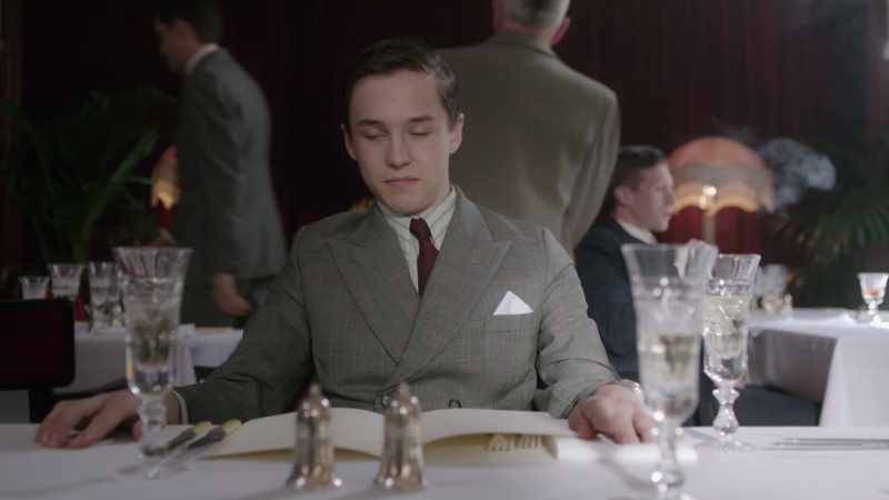 Let's order him a salad, as a joke. (Chuckles)