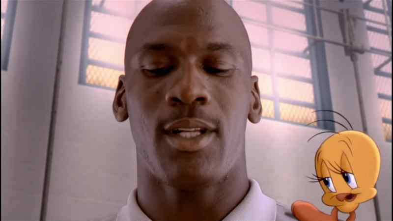 Let's play some basketball. TUNES: Yeah