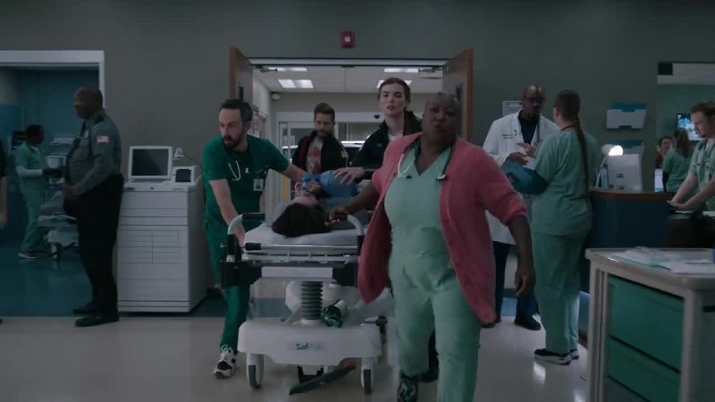 Let's put him in the new trauma bay