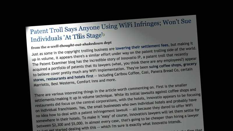 LET'S SEE, PATENT TROLL SAYS