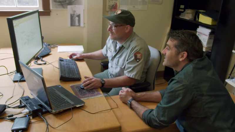 Let's see. So, what we've been doing is digitising the maps