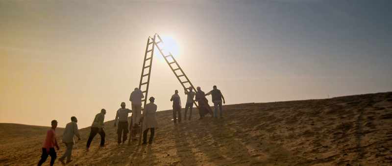 Let's start the work. Bring your tools, your wheelbarrows