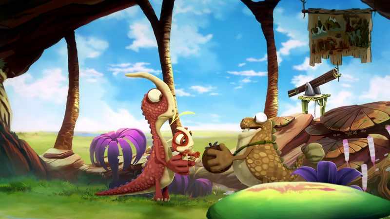 Let's try my latest invention. RoarSaurus!