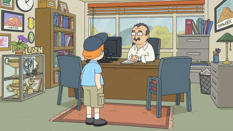 Liam, I know it's an old cliché about the principal being your pal