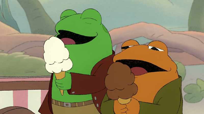 [licking]
