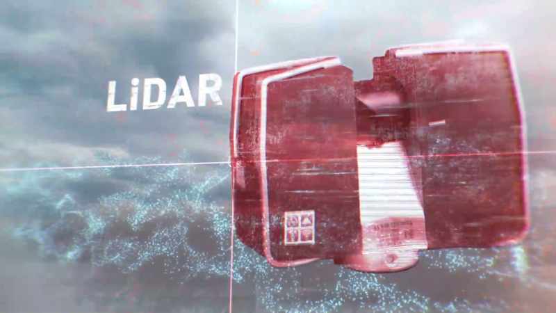Lidar uses the light from lasers