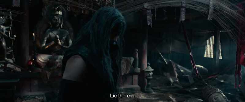 Lie there…