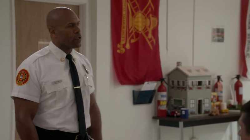 Lieutenant Hall got called away