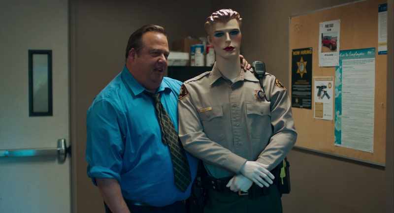 Lieutenant is interviewing him