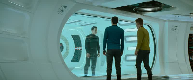 Lieutenant, move Khan to med bay