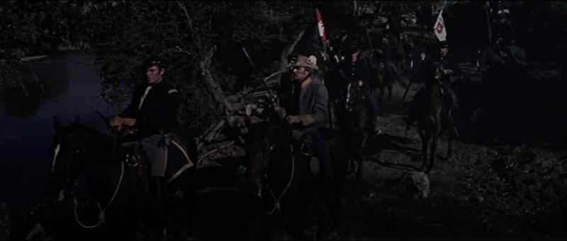 Lieutenant, take 12 men across as skirmishers