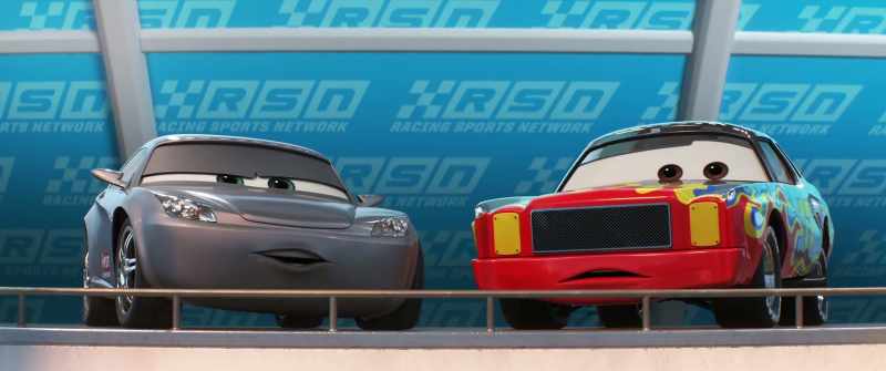 Lightning McQueen's team has headed a different car supporting the 95