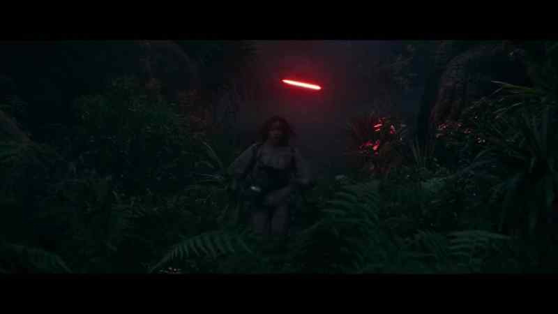 [lightsaber ignites]
