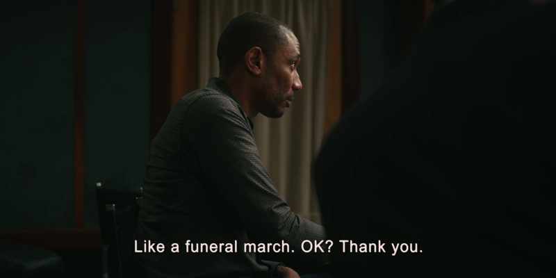 Like a funeral march. Ok? Thank you