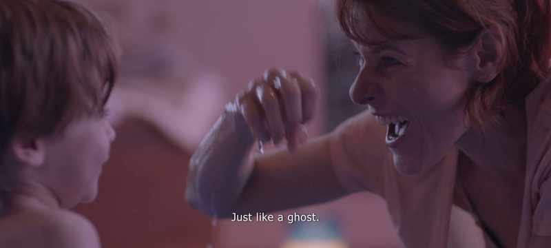 Like a ghost... [MAKING SOUNDS]
