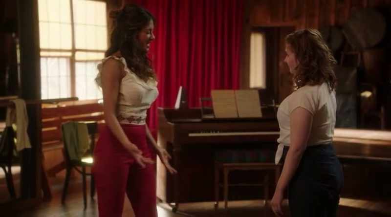 Like a woman dancing with a man
