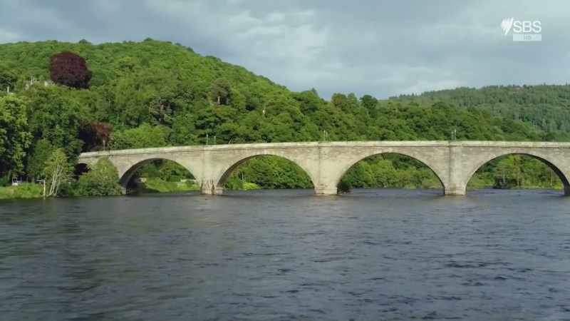 Like this beautiful crossing here in Dunkeld