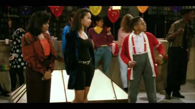 Like Carlton Banks, or Steve Urkel