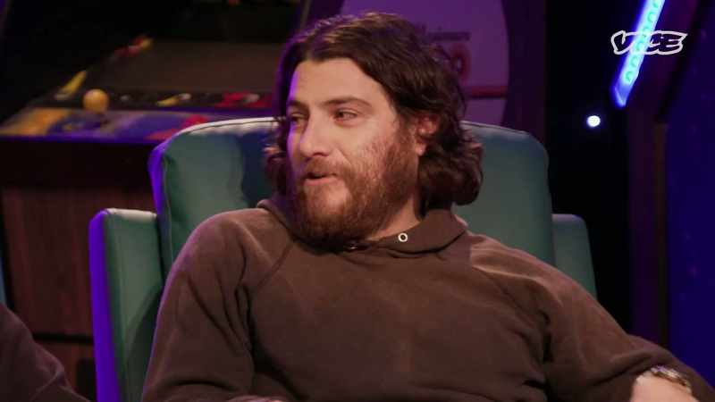Like he gives the smile, where he's like, oh